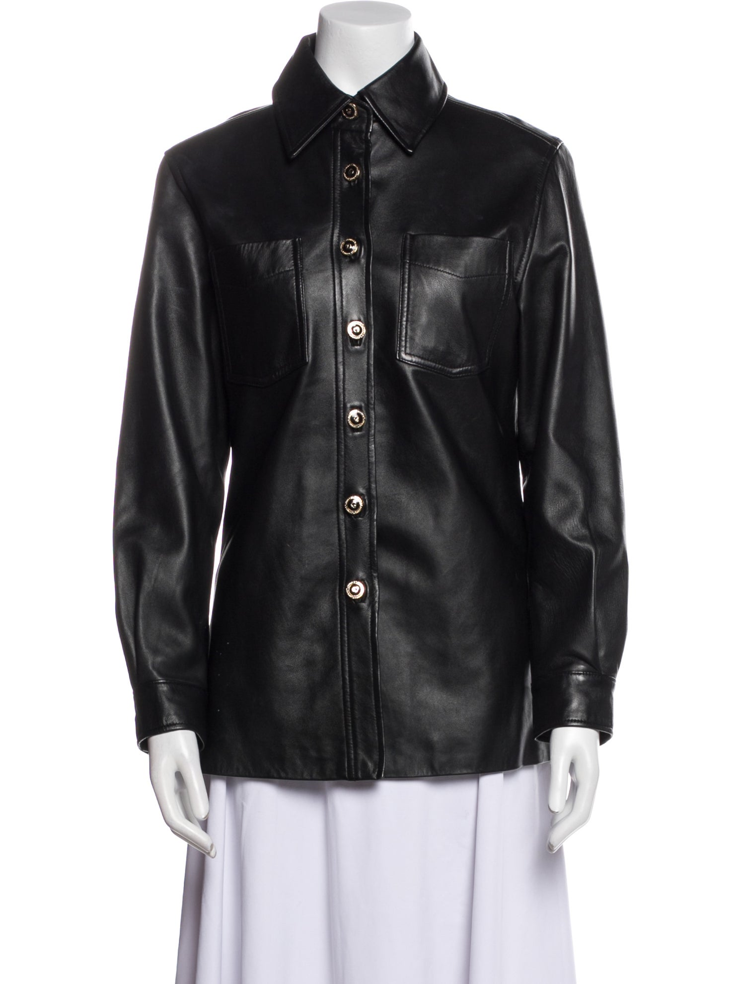 St. John Sport Leather Jacket