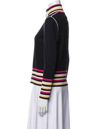 St. John Sport Wool Striped Jacket