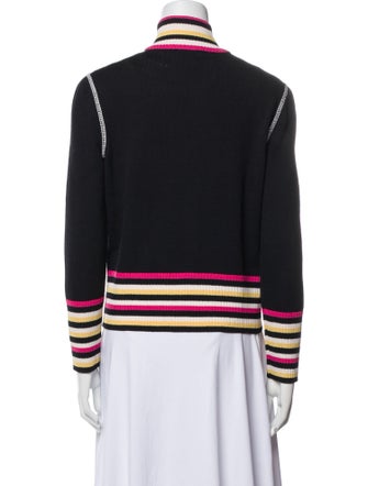 St. John Sport Wool Striped Jacket