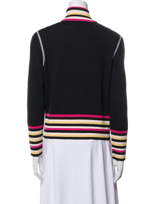 St. John Sport Wool Striped Jacket