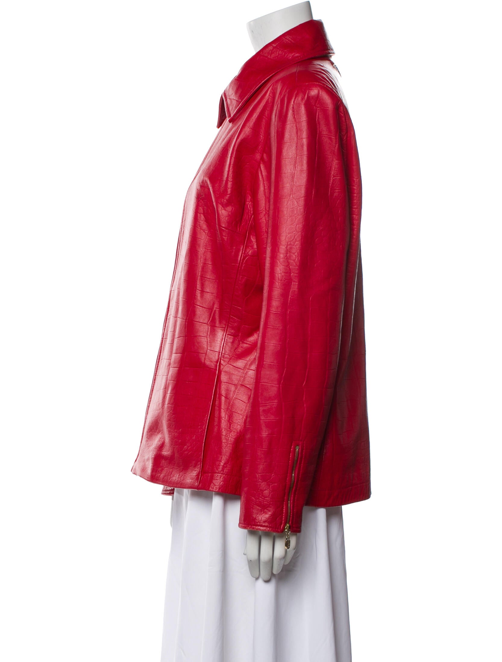 St. John Sport Leather Jacket