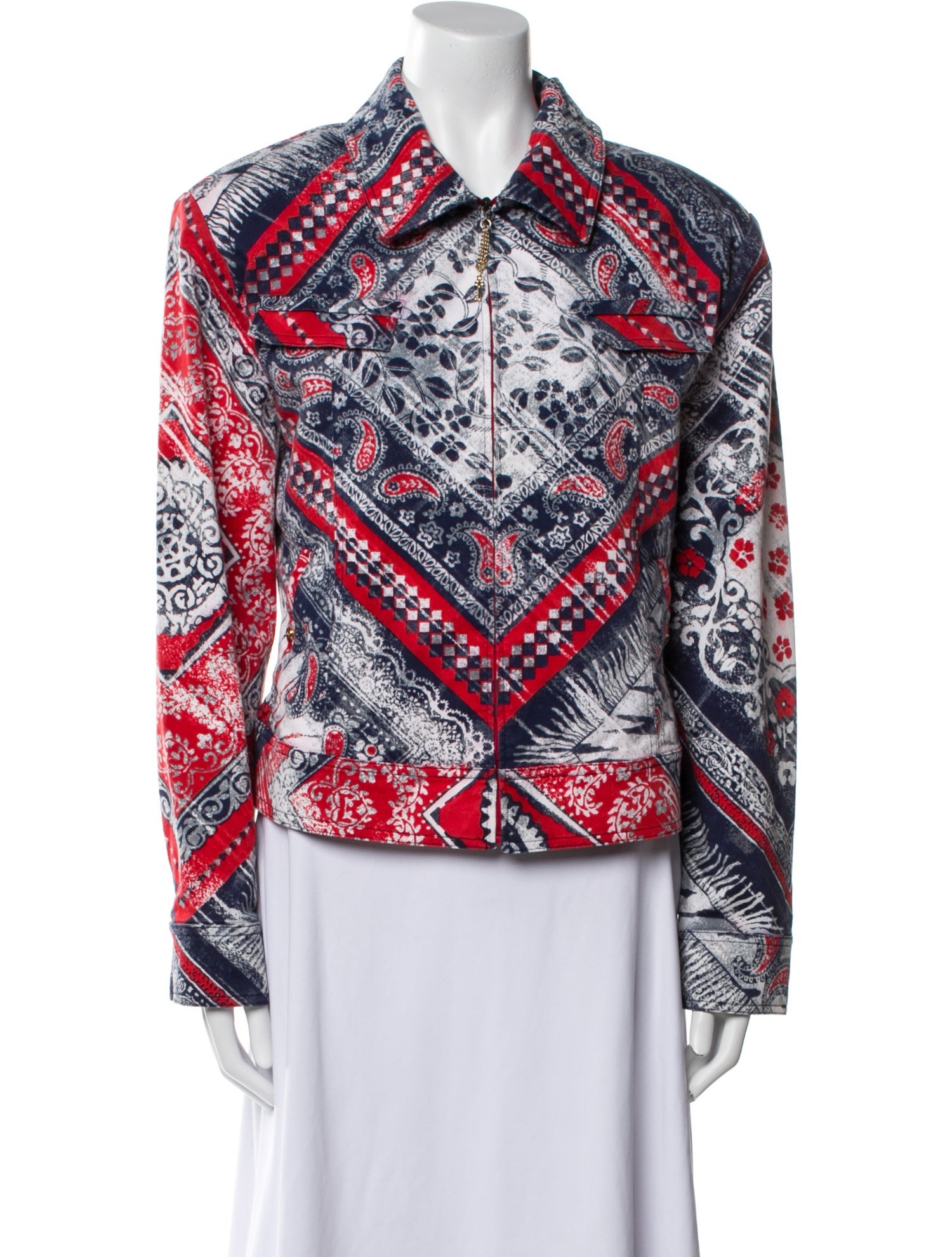 St. John Sport Printed Jacket