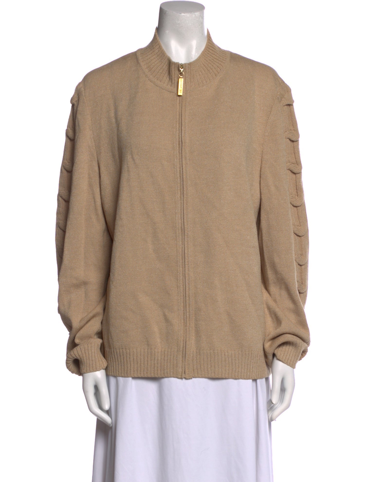 St. John Sport Mock Neck Sweater