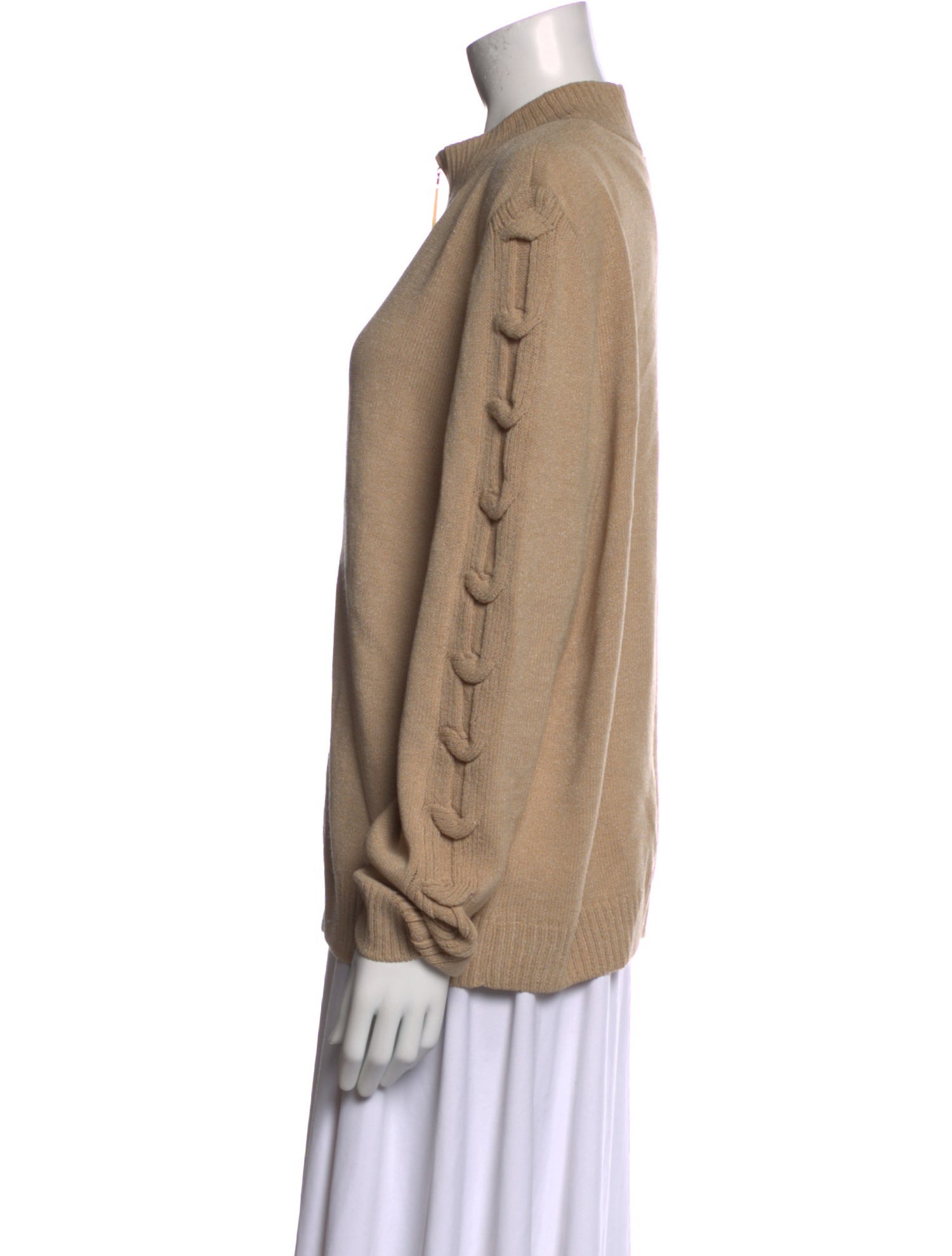 St. John Sport Mock Neck Sweater