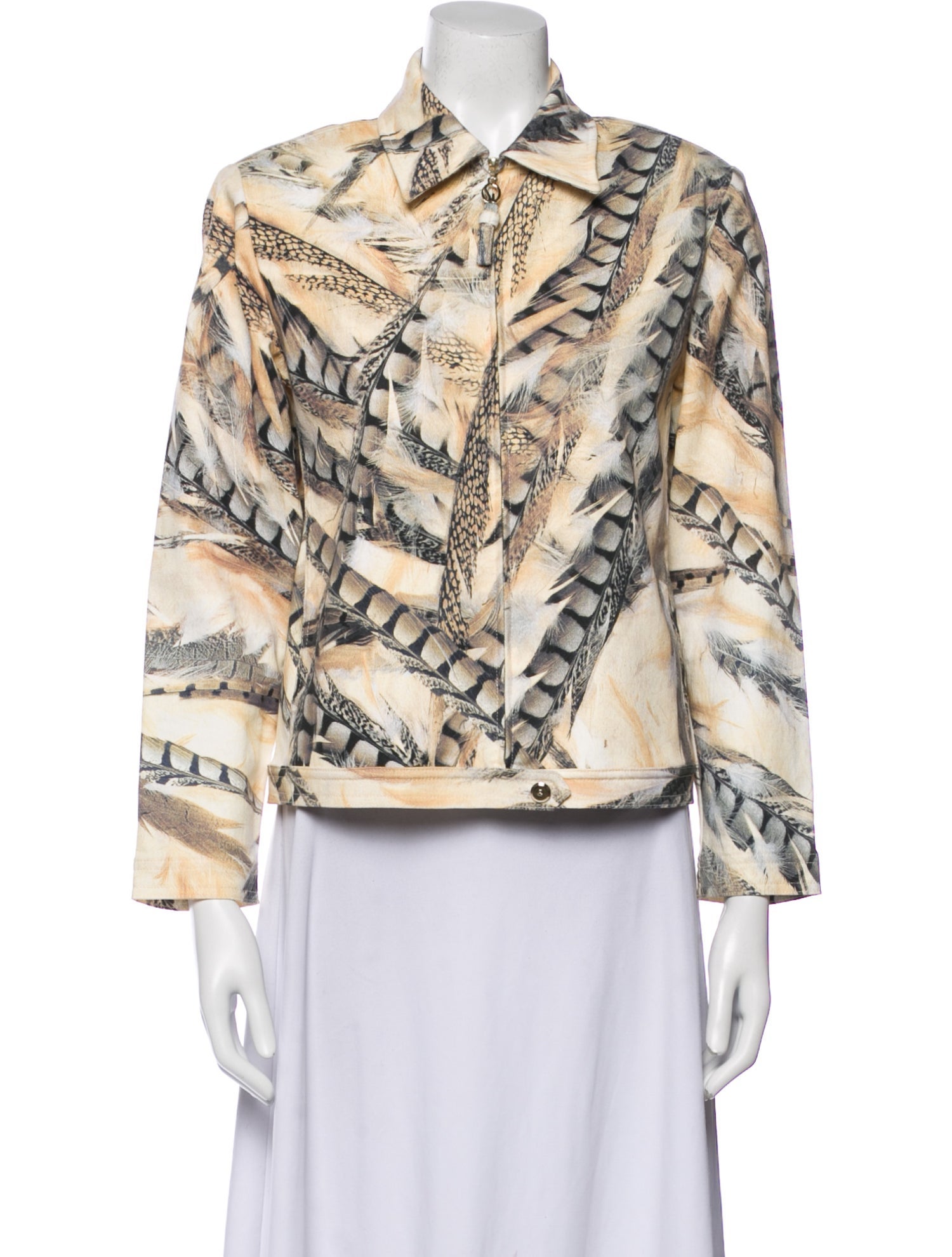 St. John Sport Printed Jacket