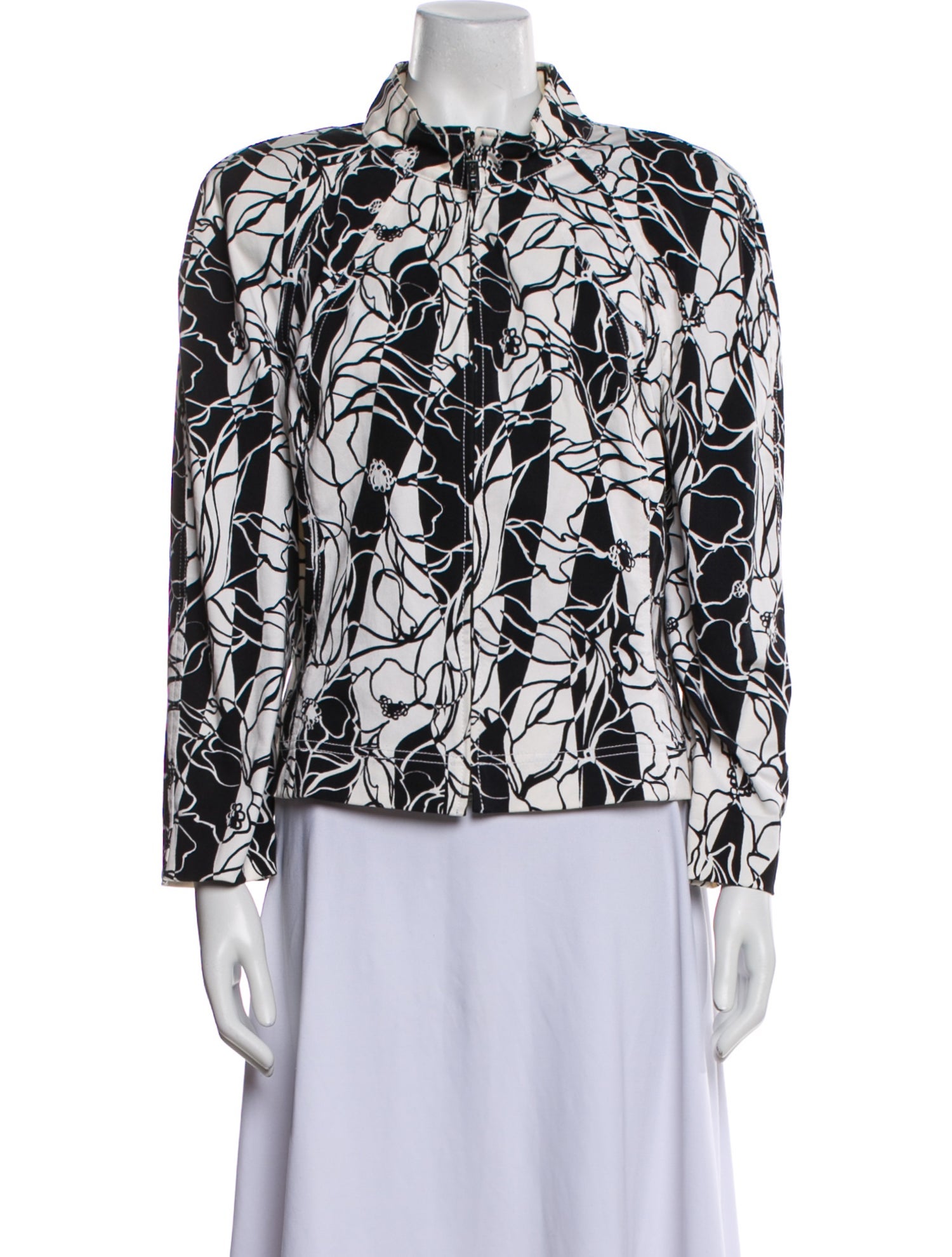 St. John Sport Printed Jacket