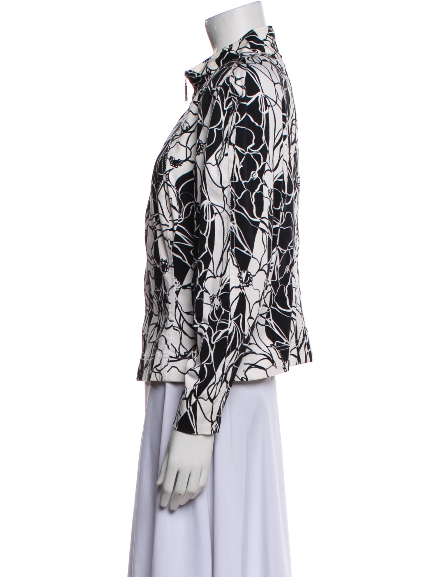 St. John Sport Printed Jacket