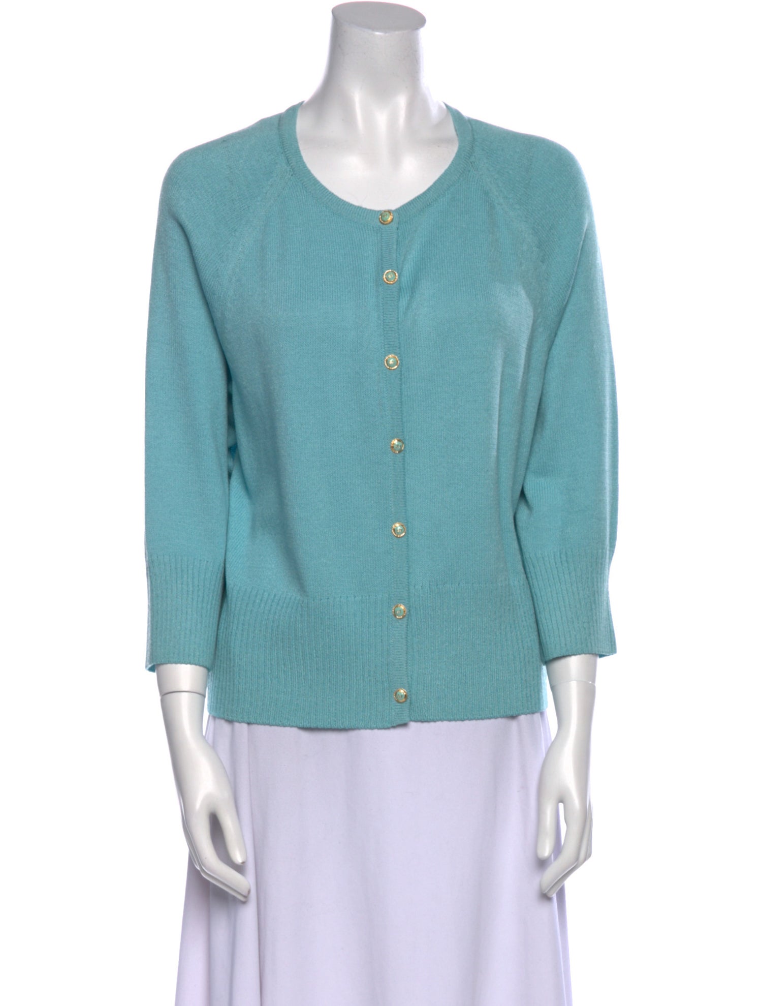 St. John Sport Wool Crew Neck Sweater