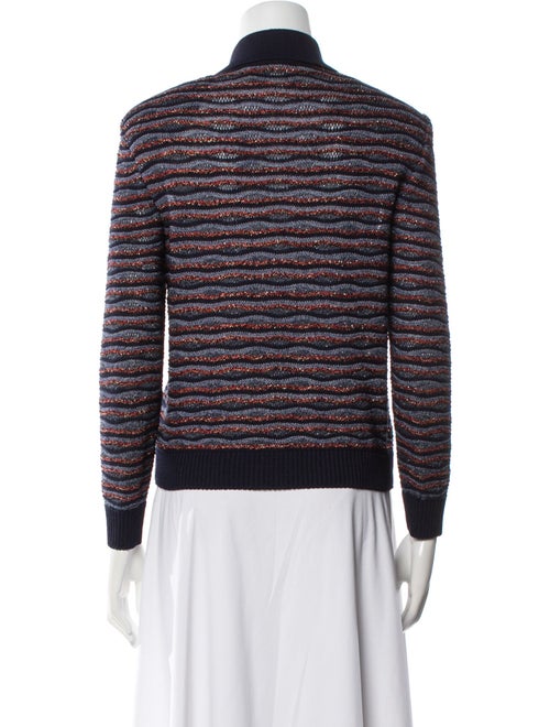 St. John Sport Wool Striped Jacket