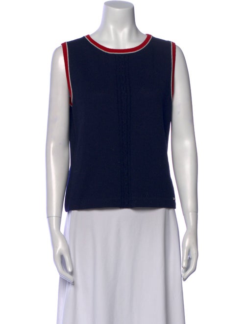 St. John Sport Wool Scoop Neck Sweater