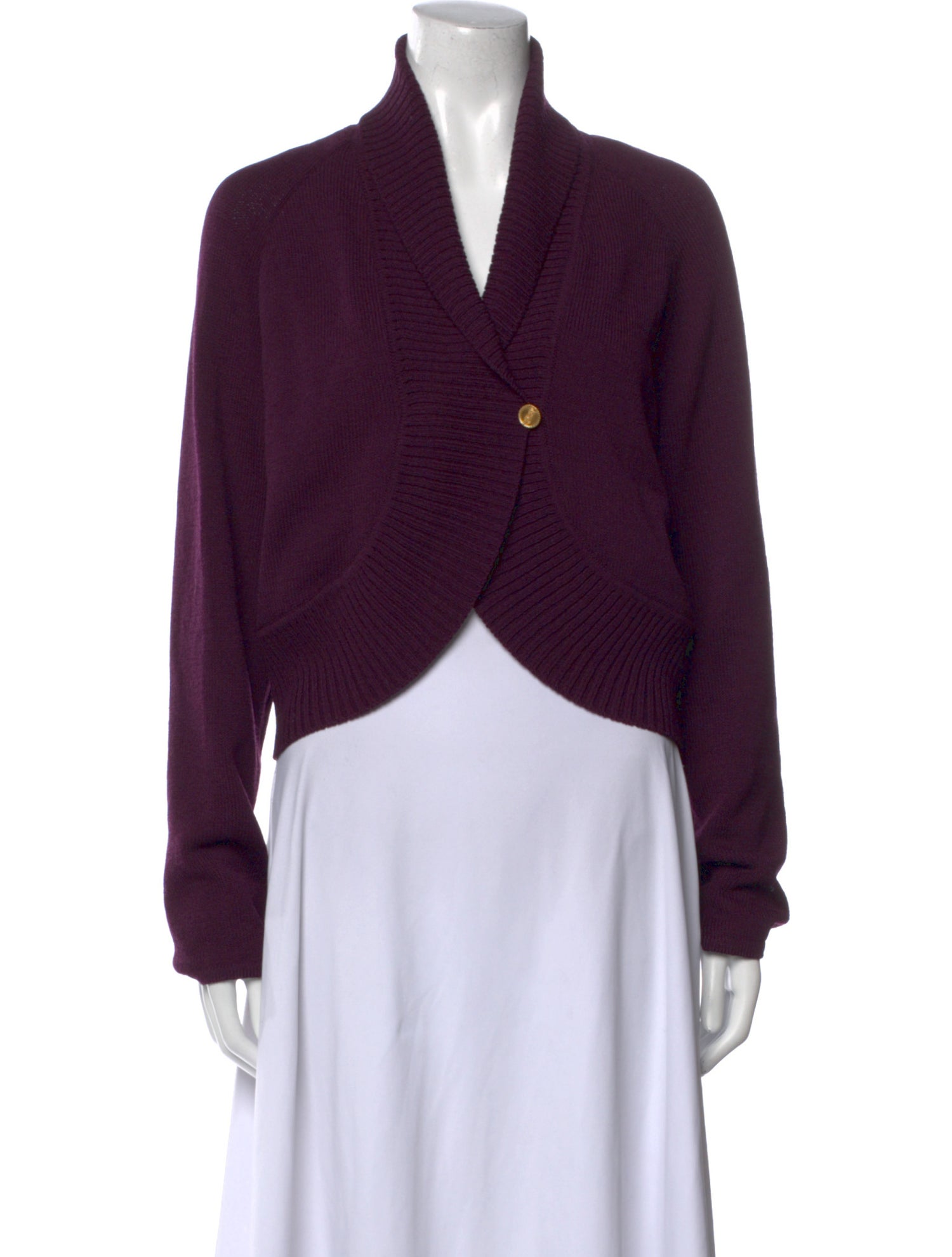 St. John Sport Wool V-Neck Sweater