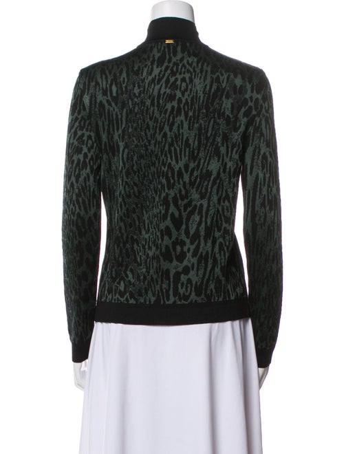 St. John Sport Wool Printed Evening Jacket