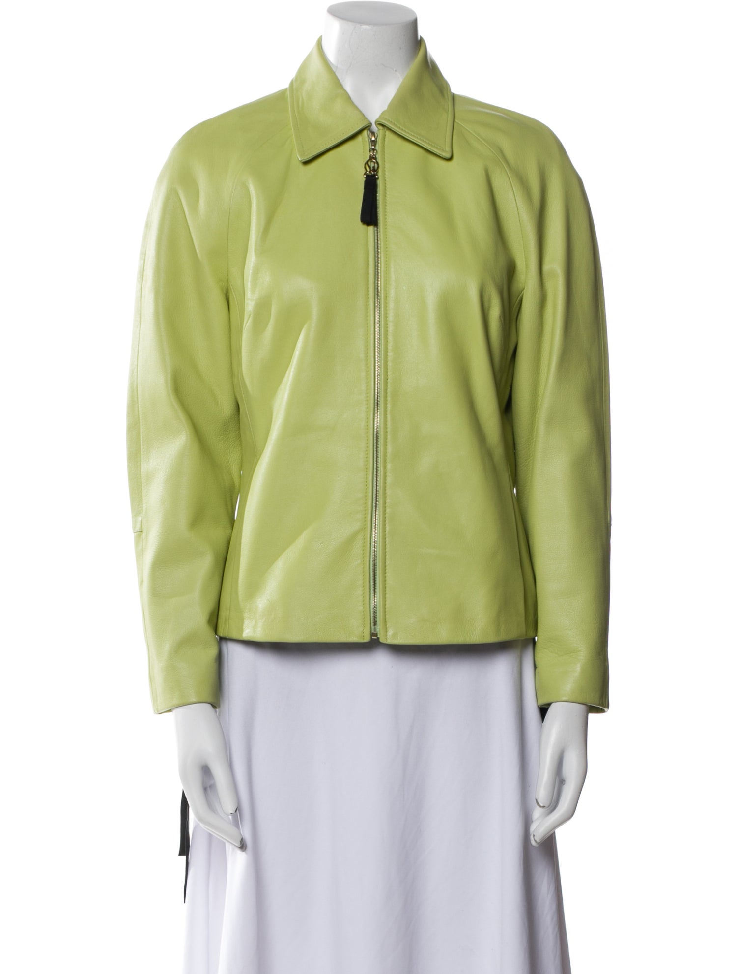 St. John Sport Leather Jacket