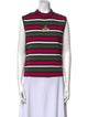 St. John Sport Wool Striped Sweater