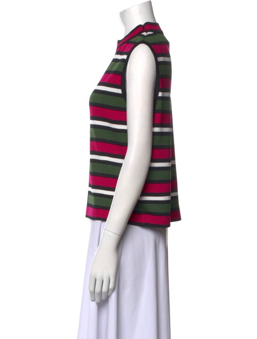 St. John Sport Wool Striped Sweater