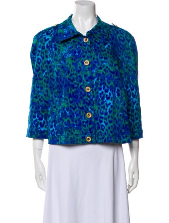 St. John Sport Printed Jacket