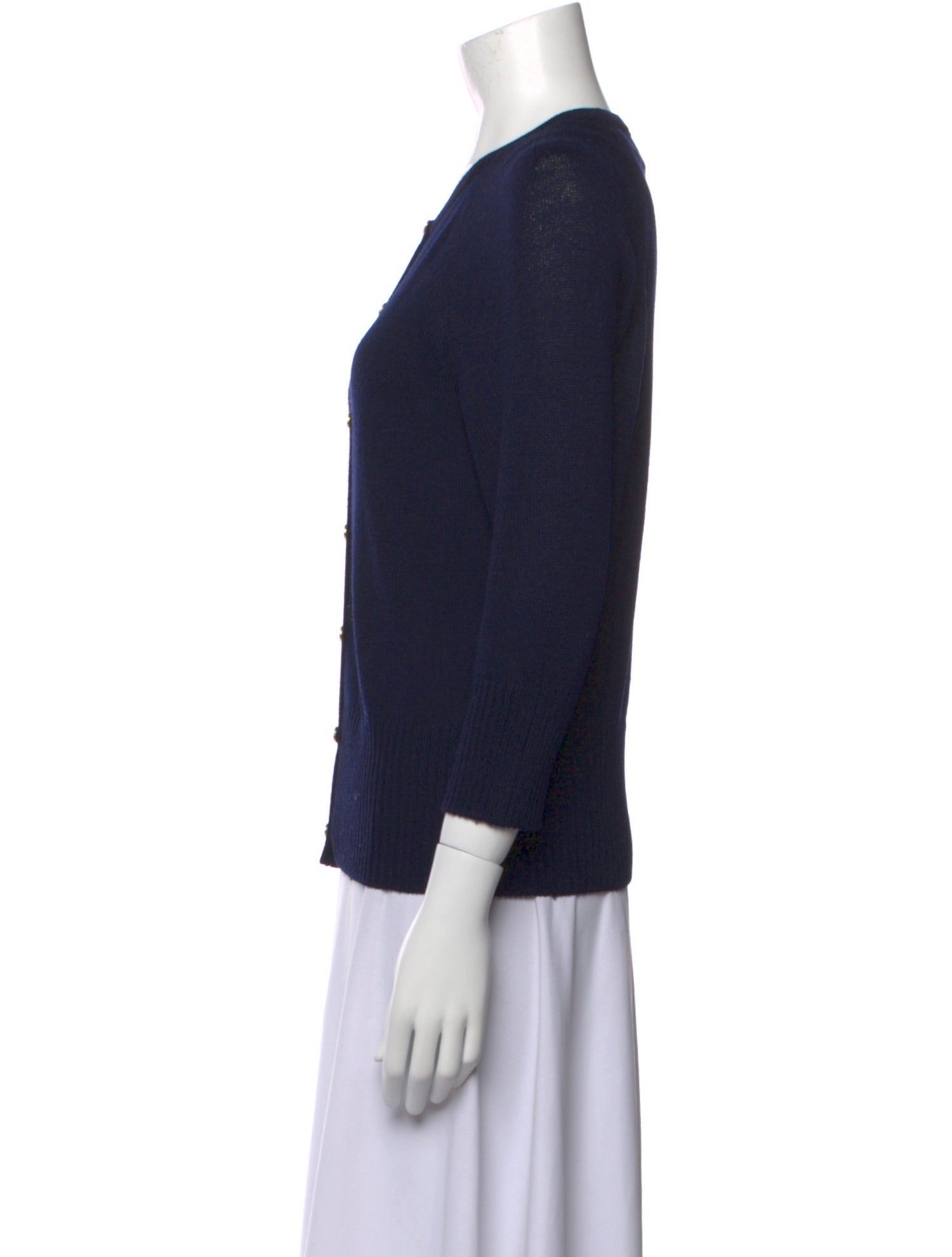 St. John Sport Wool Scoop Neck Sweater