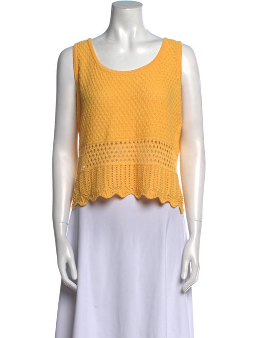 St. John Sport Wool Scoop Neck Sweater