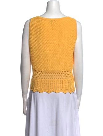 St. John Sport Wool Scoop Neck Sweater