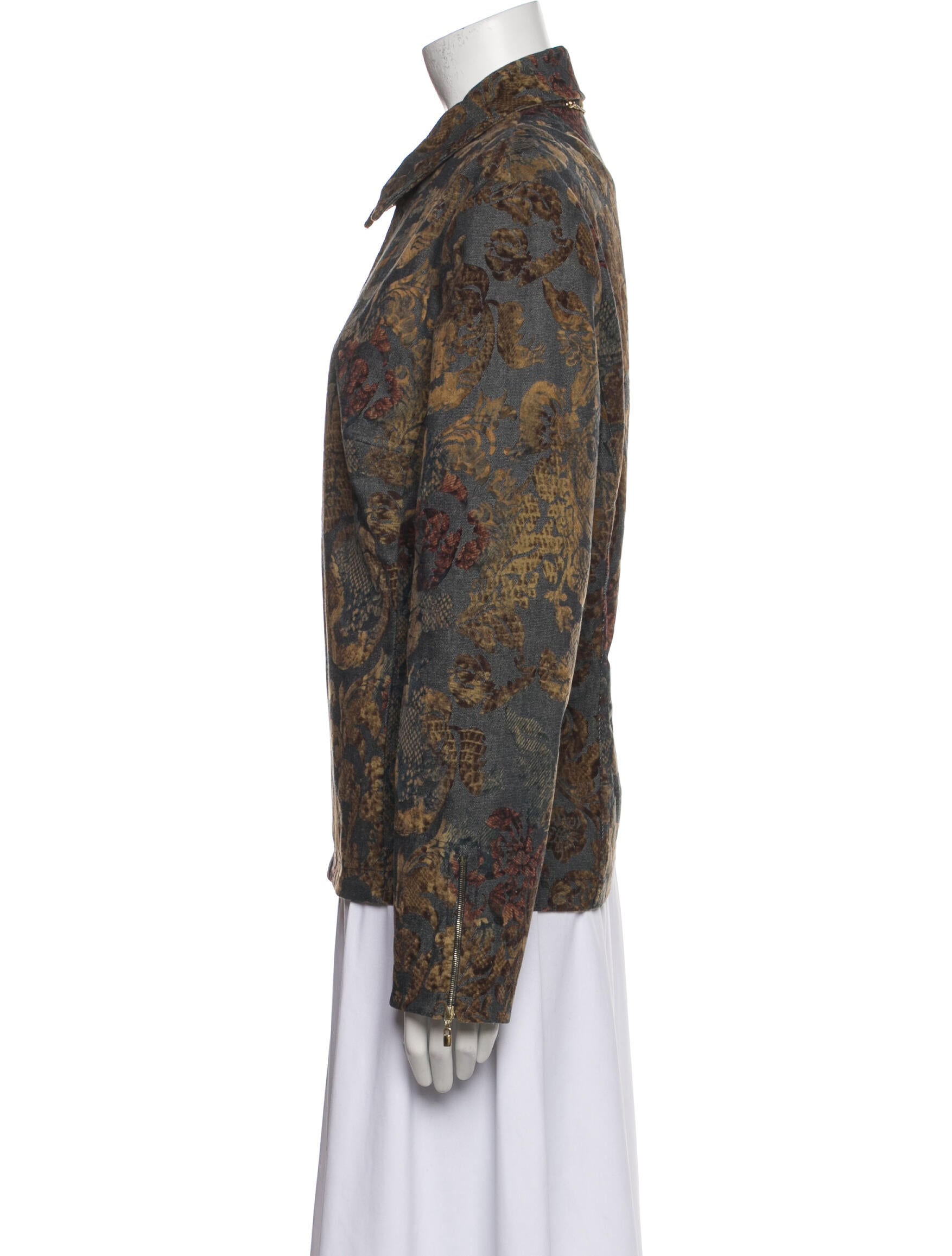 St. John Sport Printed Jacket