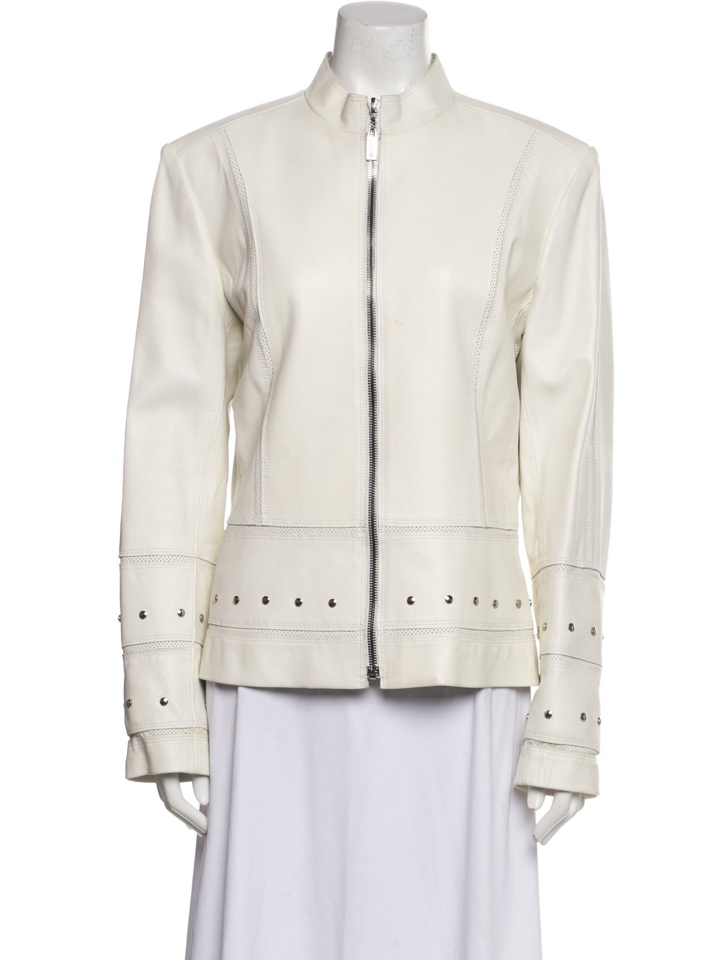 St. John Sport Leather Jacket