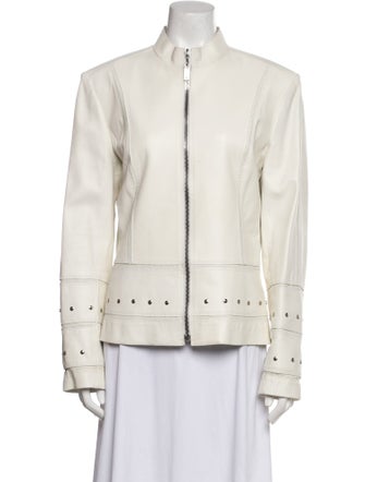 St. John Sport Leather Jacket