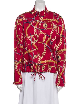 St. John Sport Printed Jacket