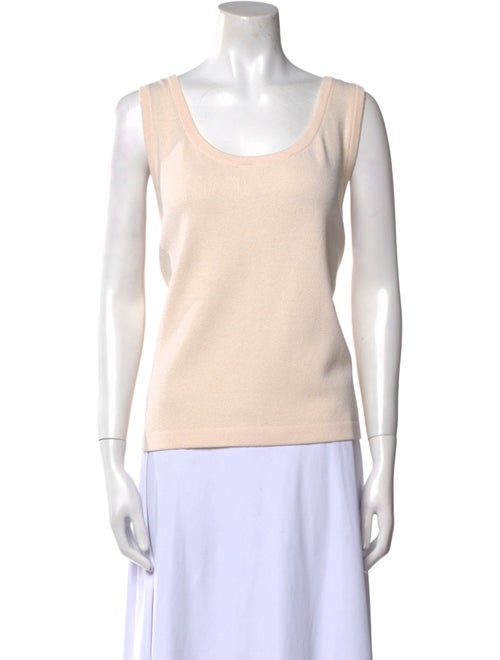 St. John Sport Wool Scoop Neck Sweater