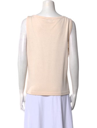 St. John Sport Wool Scoop Neck Sweater