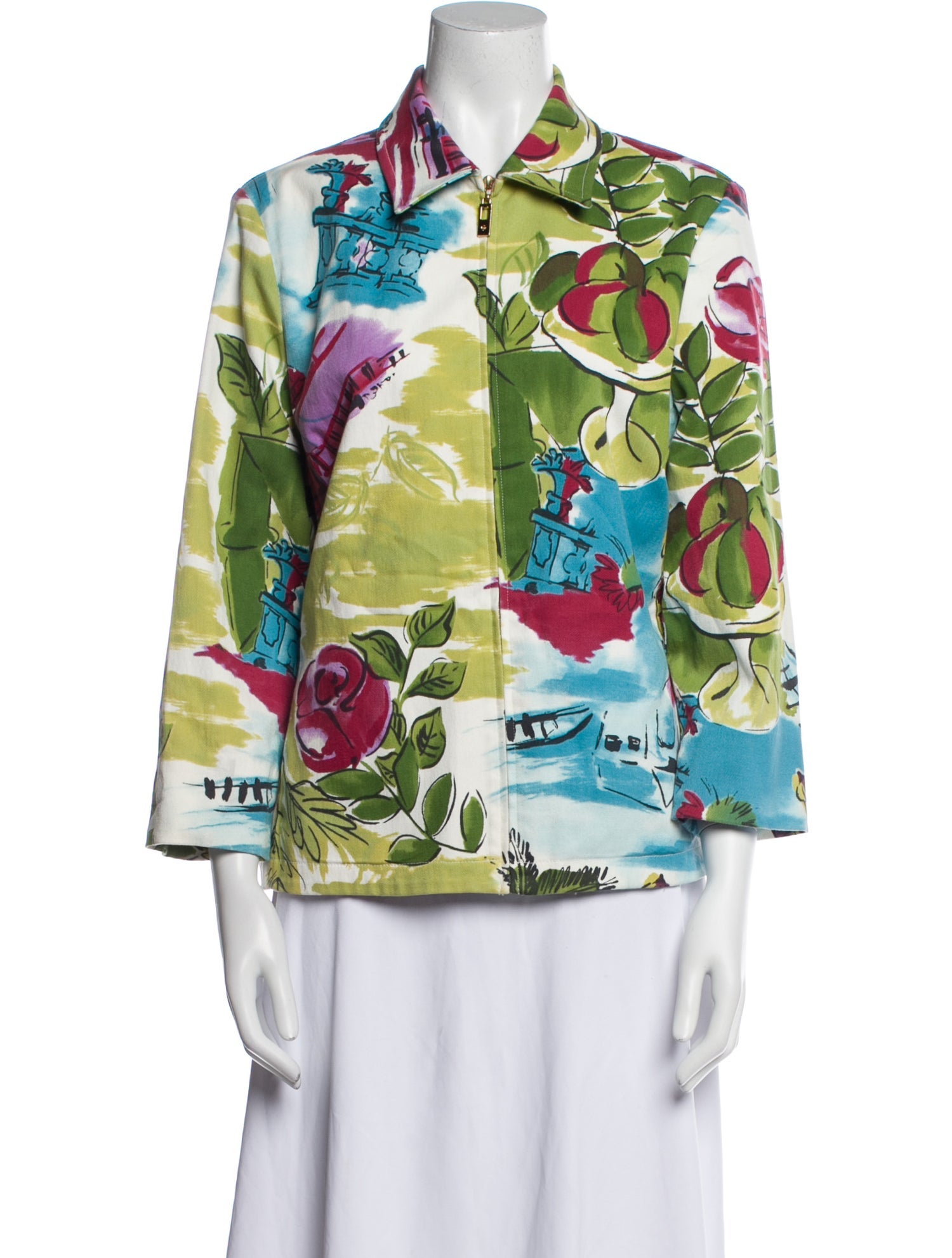 St. John Sport Printed Blazer