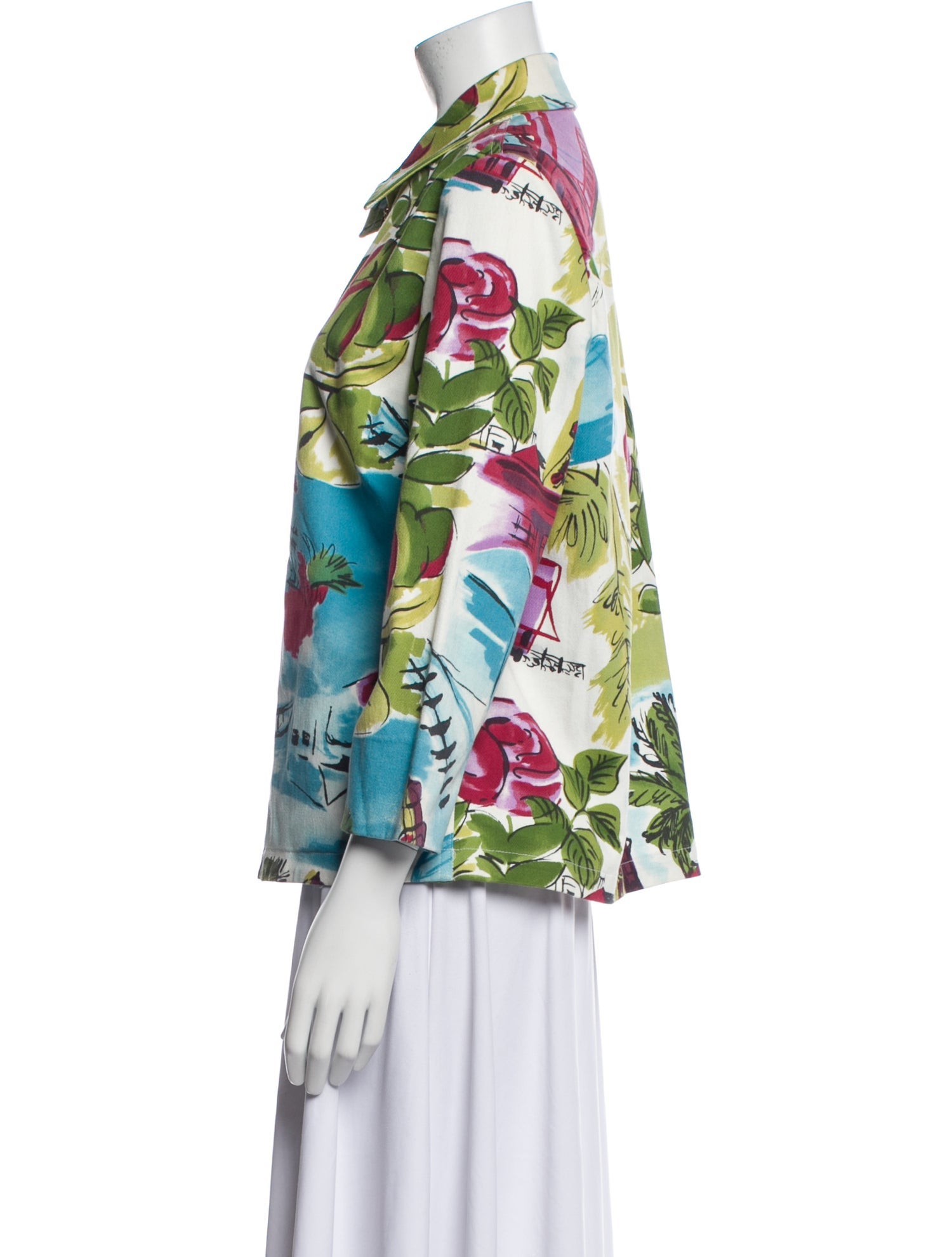 St. John Sport Printed Blazer