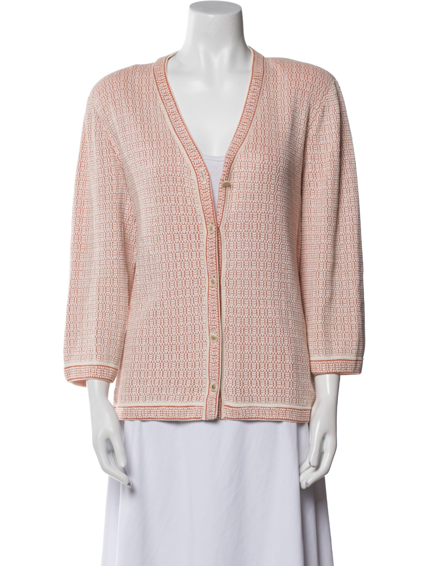 St. John Sport V-Neck Sweater