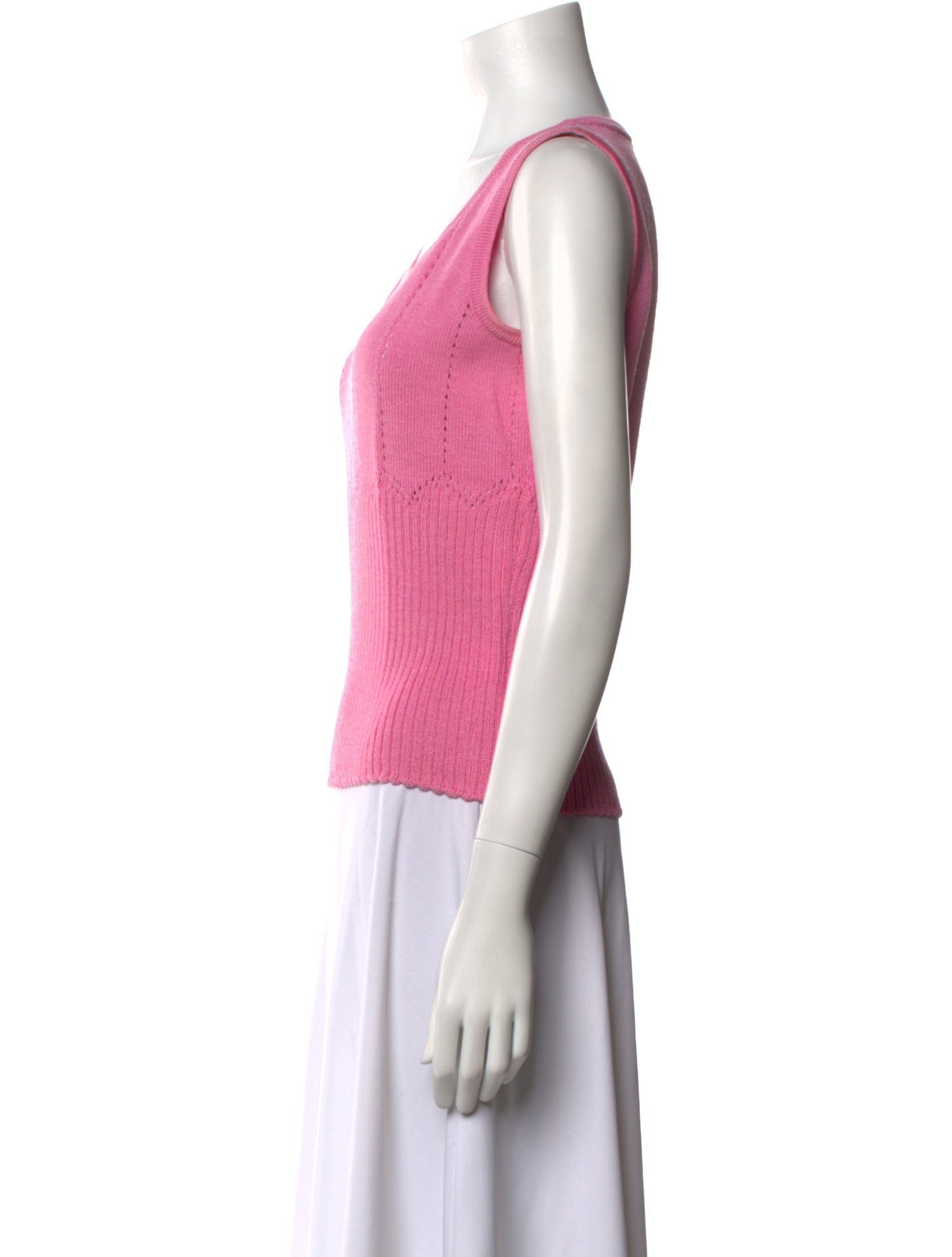 St. John Sport Wool Scoop Neck Sweater