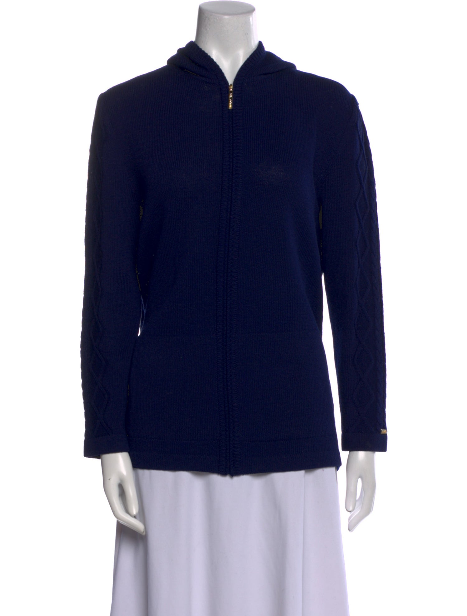 St. John Sport Wool Crew Neck Sweater