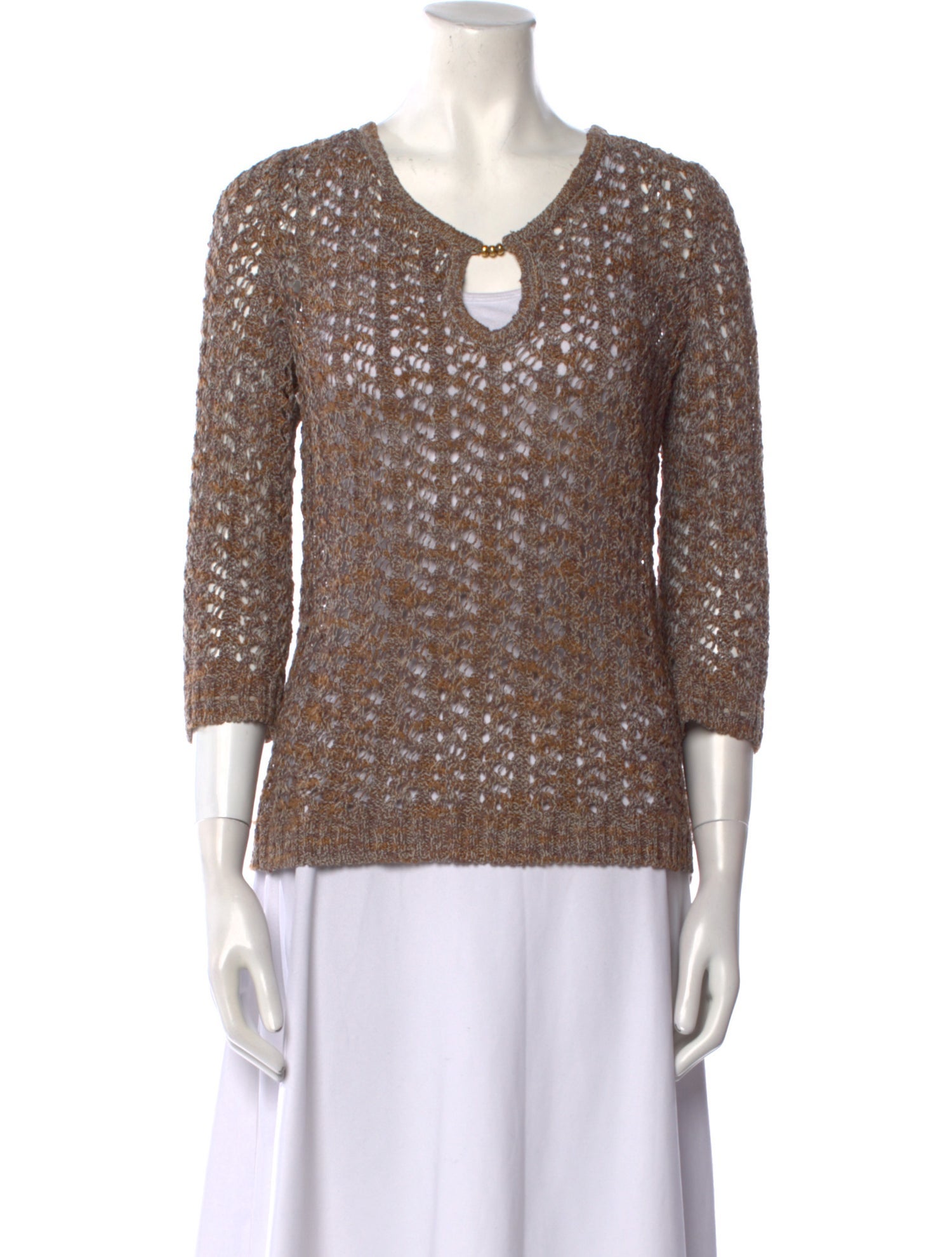 St. John Sport Scoop Neck Sweater