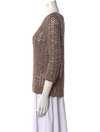 St. John Sport Scoop Neck Sweater