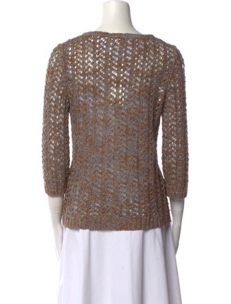 St. John Sport Scoop Neck Sweater