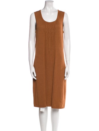 St. John Sport Wool Knee-Length Dress