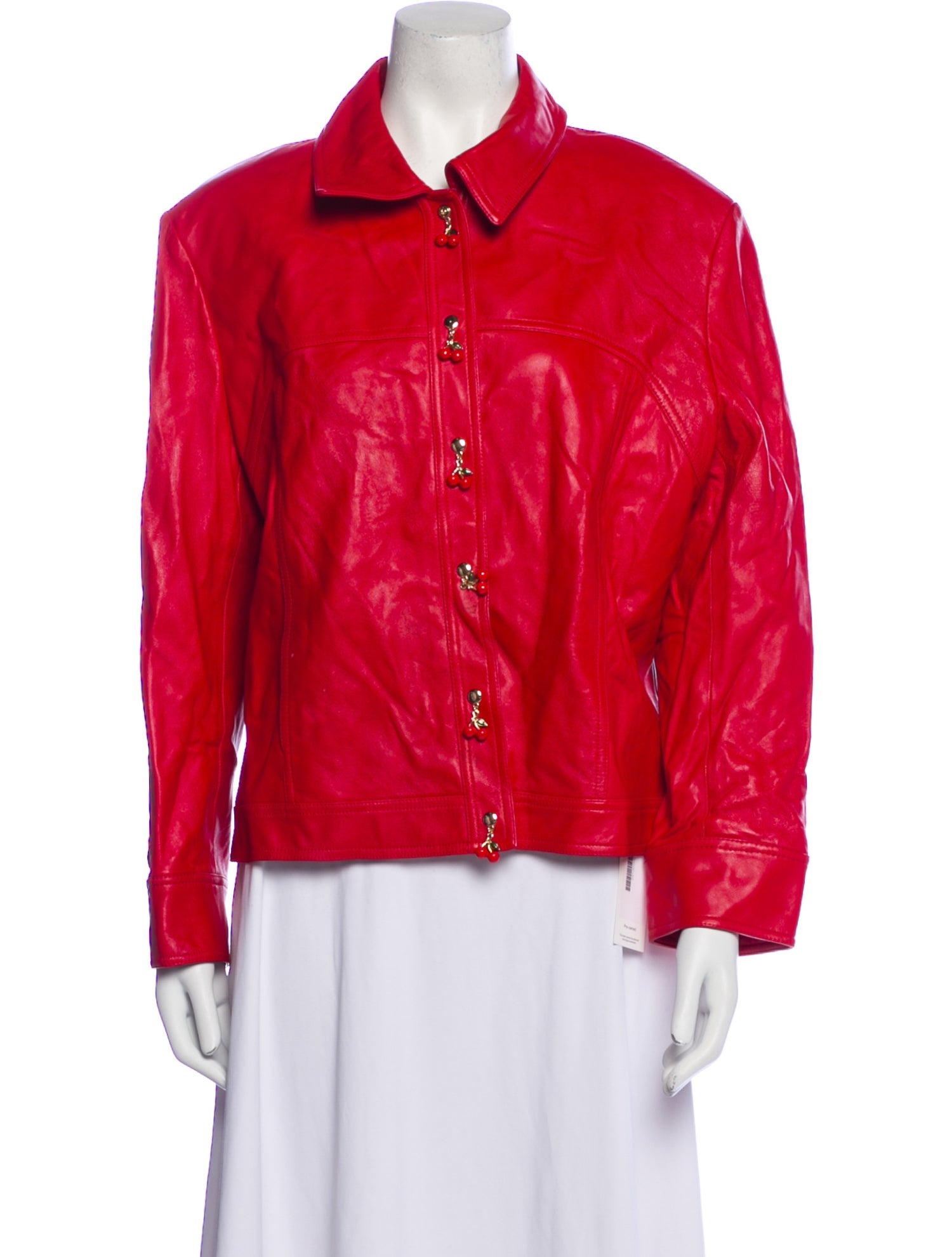 St. John Sport Leather Jacket