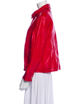 St. John Sport Leather Jacket