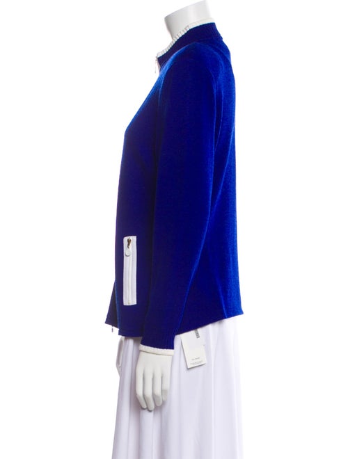 St. John Sport Wool Bomber Jacket