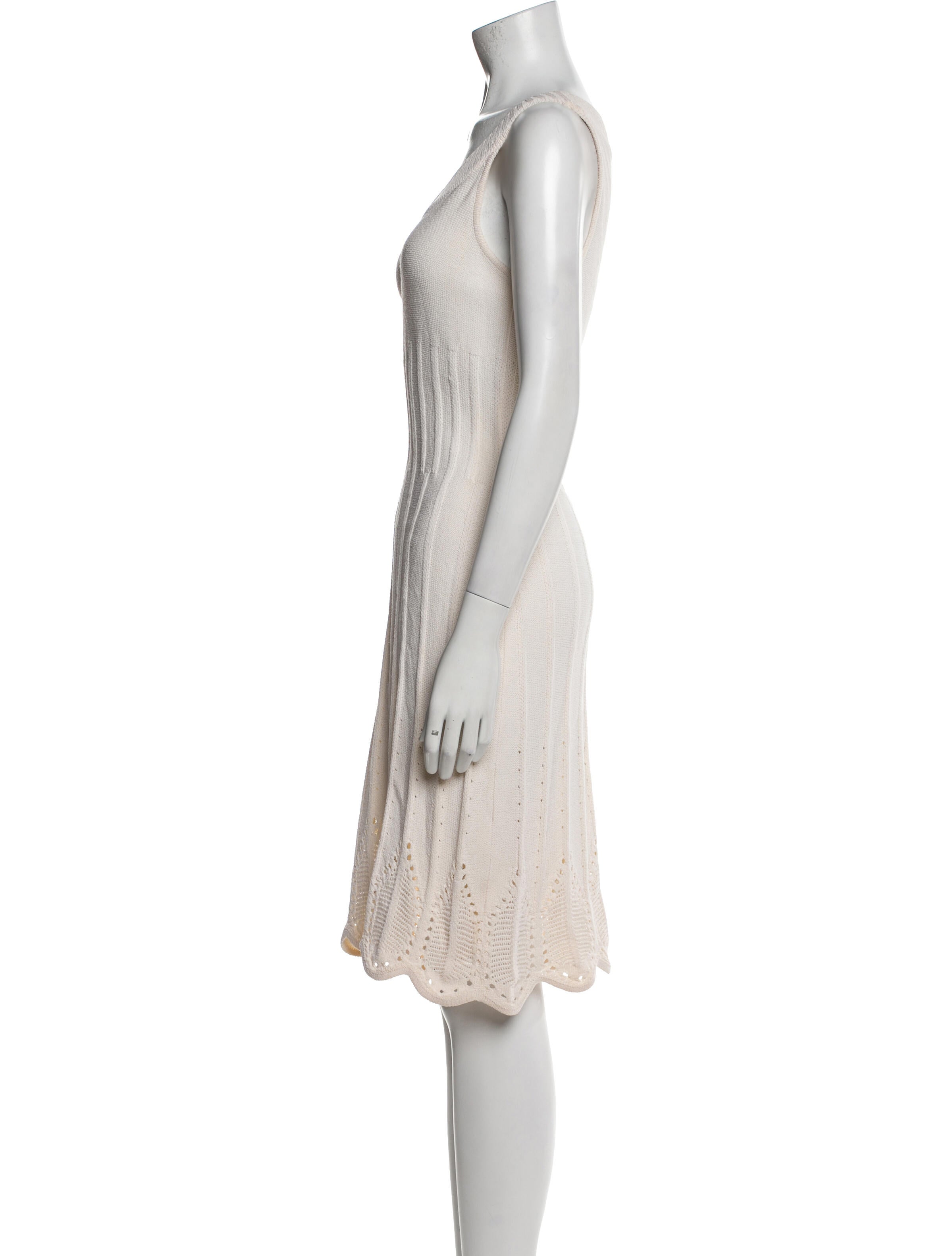 St. John Sport Wool Knee-Length Dress