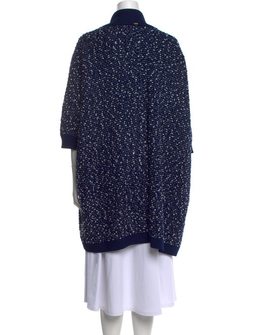 St. John Sport Wool Open Front Sweater