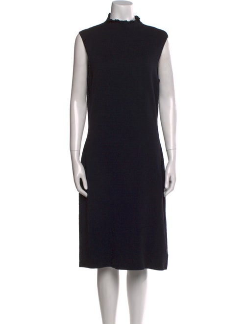 St. John Sport Turtleneck Knee-Length Dress