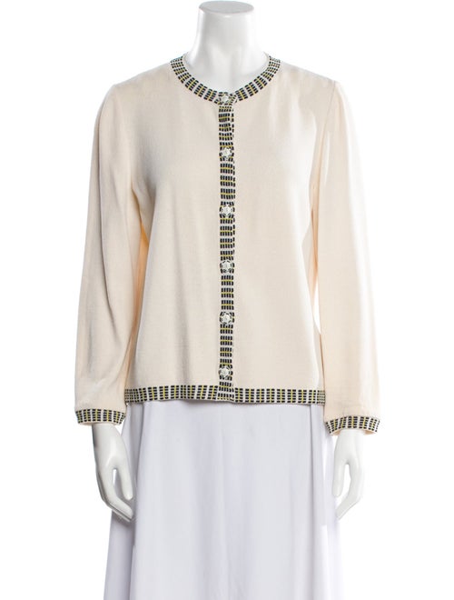 St. John Sport Wool Scoop Neck Sweater