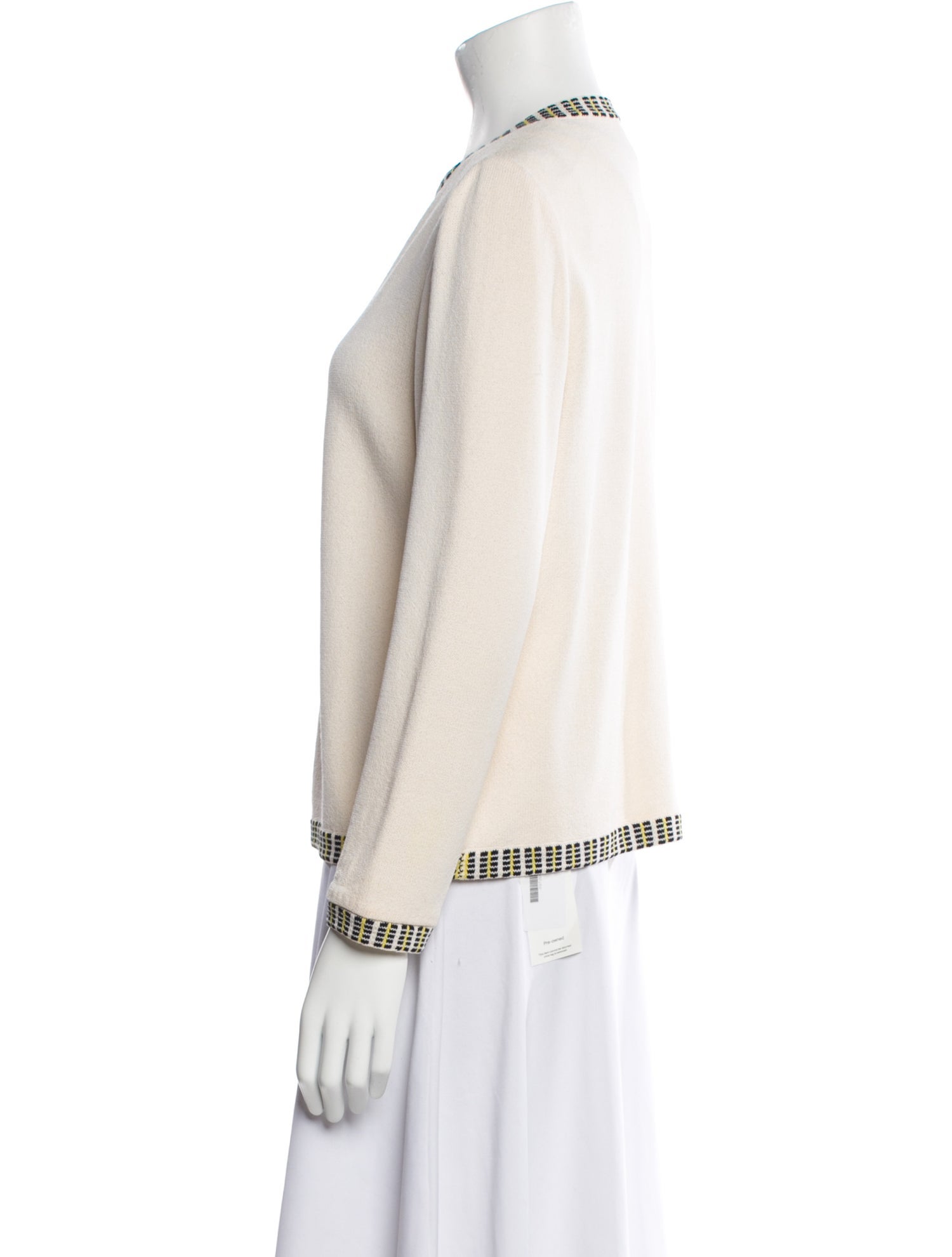 St. John Sport Wool Scoop Neck Sweater