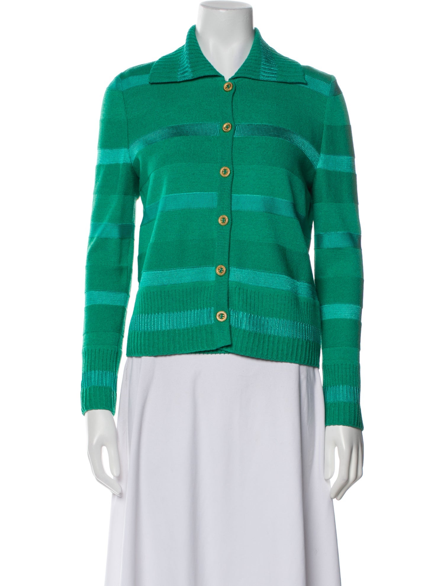 St. John Sport Wool Striped Set