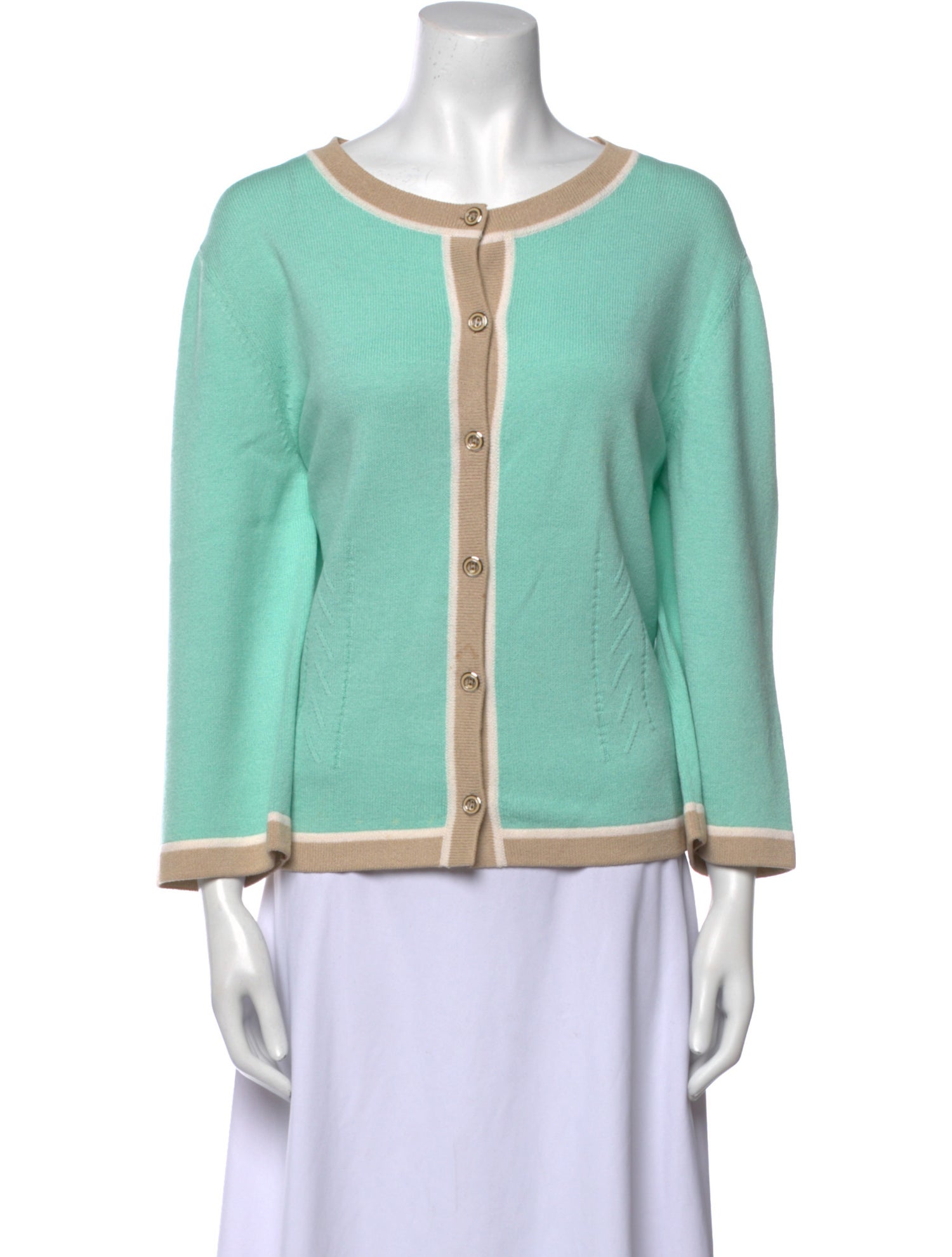 St. John Sport Wool Crew Neck Sweater