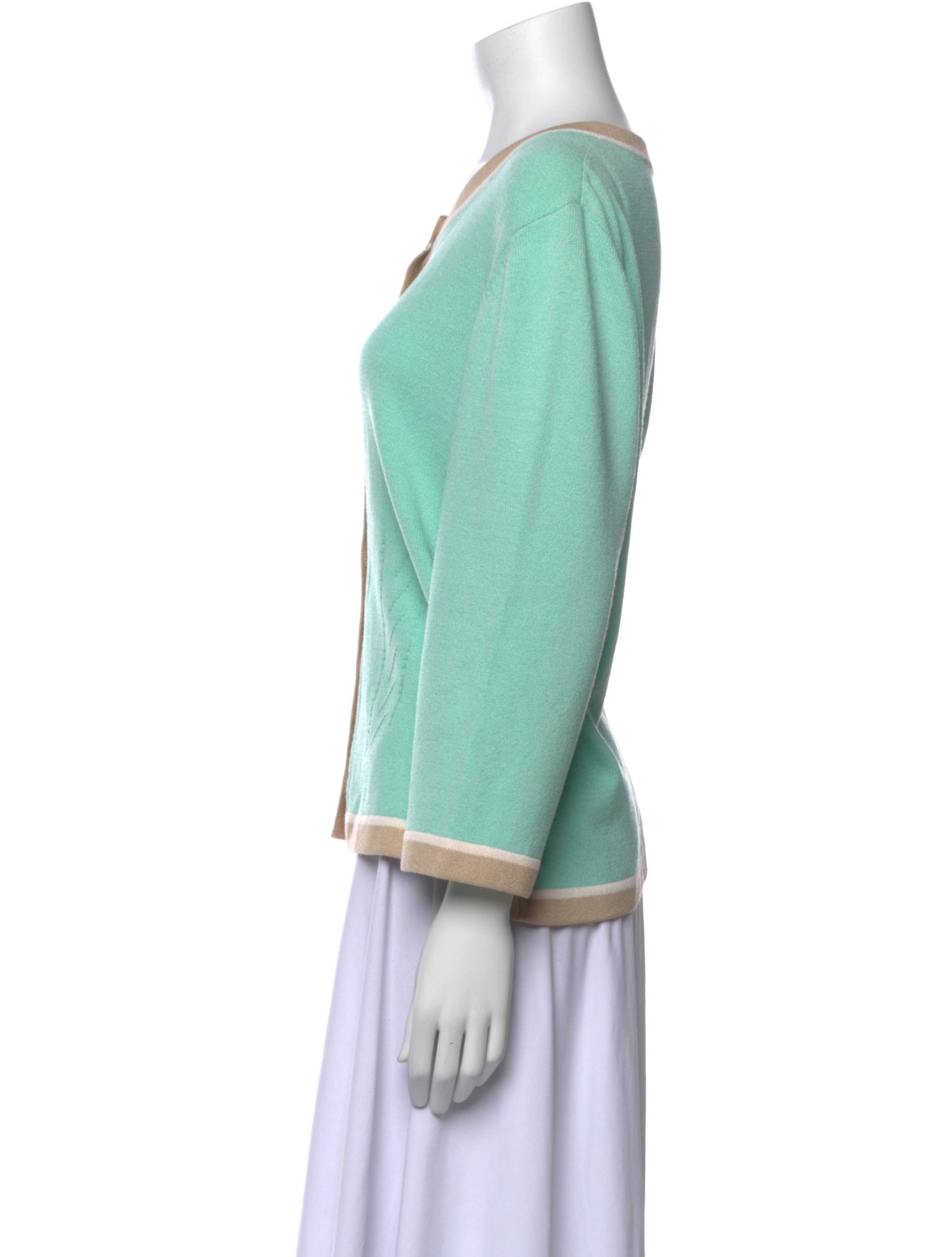 St. John Sport Wool Crew Neck Sweater