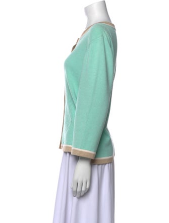 St. John Sport Wool Crew Neck Sweater